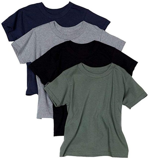 Men's ComfortSoft Short Sleeve T-Shirt (4 Pack )