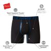 Hanes Total Support Pouch Men's Boxer Briefs Pack, X-Temp Cooling, Anti-Chafing, Moisture-Wicking Underwear, Trunks Available