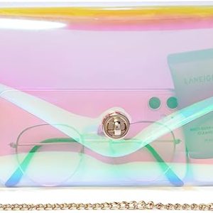Clear Purse Gift for Women Clear Crossbody Bag Cute for Sports Concert Prom Party Present