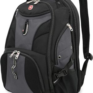 SwissGear 1900 Scansmart TSA 17 Laptop Backpack, Black, 19-Inch
